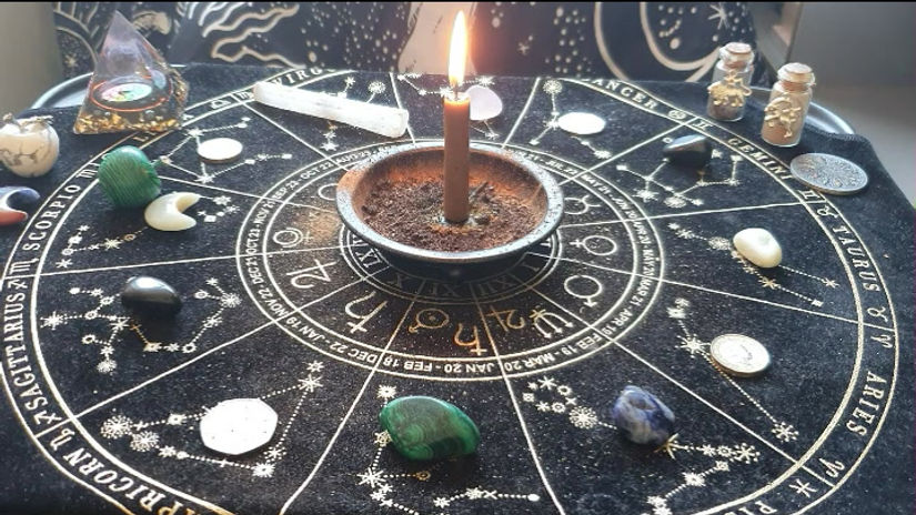 Brown Candle Magick
